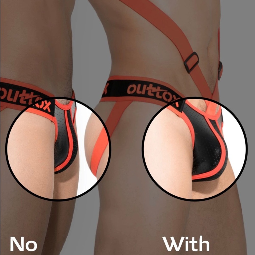 Outtox Black full body harness. HR 142-90-XL - Picture 4 of 5